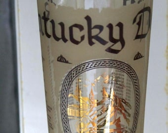 1974 Kentucky Derby Glass / 100th Anniversary Horse Racing
