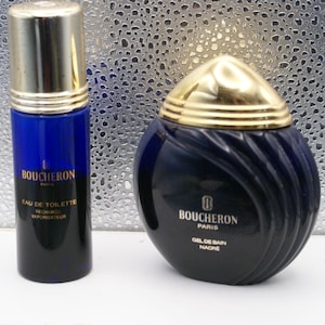 Vintage Boucheron Set / Bath-Shower Gel & Eau De Toilette  /New Markdown
