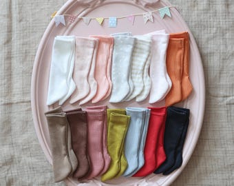 Calcetines para muñecas Paola Reina/Set de 3 piezas.