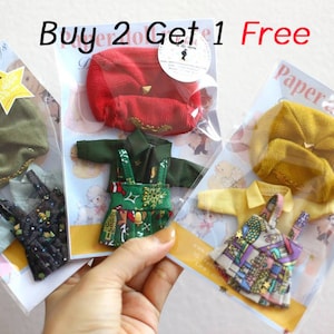 Doll clothes for Obitsu 11 cm.Buy 2 Get 1 Free!!