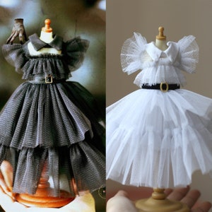 New!! White.Outfit for Neo blythe, ob22, ob24.