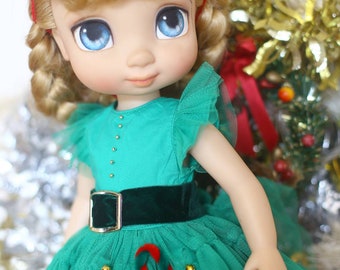 Kerstoutfit voor Disney-animatorpop 16"