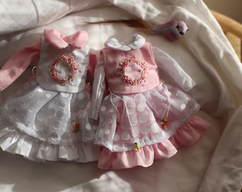 Dolls clothes of Neo Blythe ,0b22,ob24,Pullip ,Licca dolls.