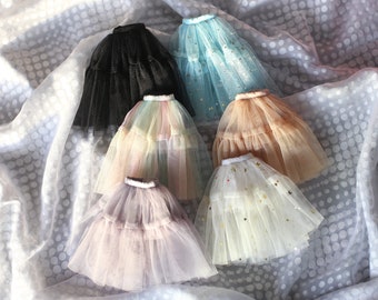 The classic Tulle Skirt for Neo Blythe,Ob22,Ob24,Pullip dolls,Licca.