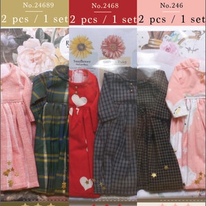 Special set . 2 pcs./1set Doll clothes for Neo Blythe.