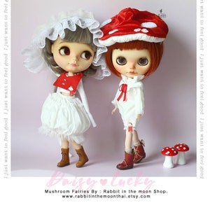 Mushroom Fairies outfit for dolls.