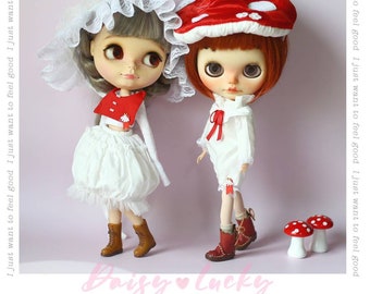 Disfraz de Hada de Hongos para muñecas.