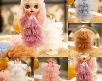 Tutu dress  for blythe 1/6, Ob22, ob24, Licca doll.