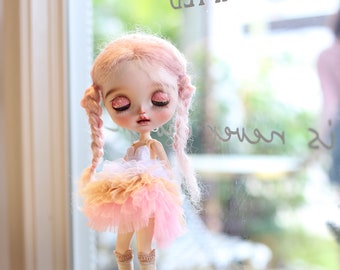Tutu dress  for blythe 1/6, Ob22, ob24, Licca doll.