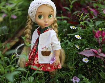 So cute.Doll clothes for Disney animator dolls 16".