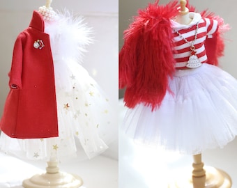 Conjunto de vestido para muñeca Neo blythe 1/6, Ob22, ob24, Licca.