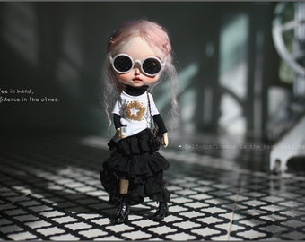 Classy lady:). Dolls clothes for Neo Blythe ,Licca,Pullip,Bjd1/6,Ob22.