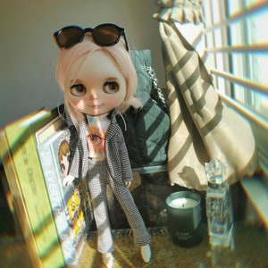 Set of 3 Pcs / Doll clothes for Neo Blythe , Pullip, Obitsu22cm.