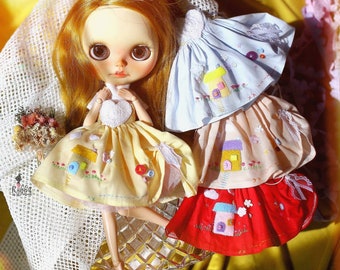 BUY 3 GET 1 FREE!!Dolls clothes for Neo blythe, Ob22,Pullip, Licca.