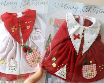 Christmas  Dress Set  for Paola Reina doll.