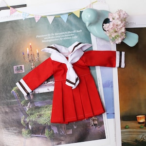 School uniform : Doll clothes for Yosd.