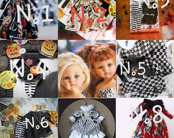 Doll clothes for Paola Reina. /Halloween Collection.