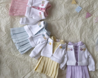 Jacket set // Doll clothes for Neo Blythe,Pullip,Licca.