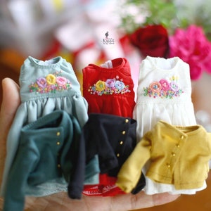 Set of 2 pcs.  Doll clothes for Neo Blythe.