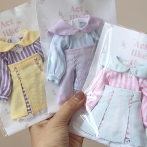 Dolls clothes for Neo blythe, Licca, Pullip.Obitsu24cm.