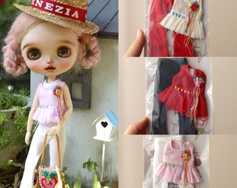 Blythe Doll Clothes ob24 ob22 Azone,1/6 Bjd Doll Clothes.