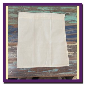 Natural Muslin Produce / Filtering bag - package of 1