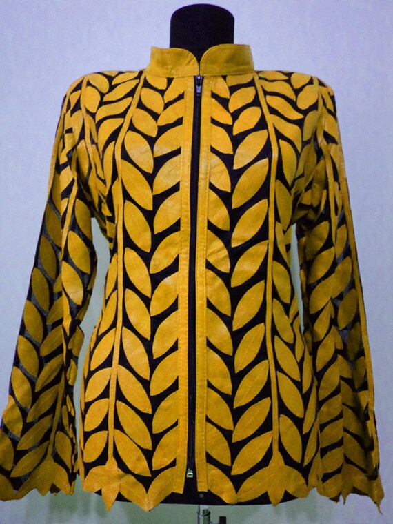 plus size yellow jacket