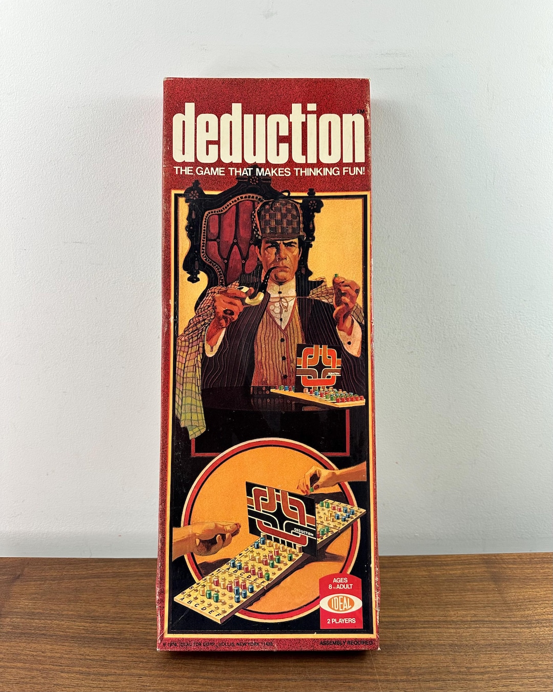 Vintage 1976 Deduction Board Game by Ideal – Complete Family Strategy ...