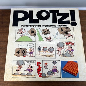 Vintage 1971 Plotz Marble Game: Parker Brothers BC Comic Graphics