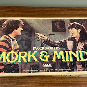 Vintage 1979 Mork and Mindy Board Game by Parker Brothers