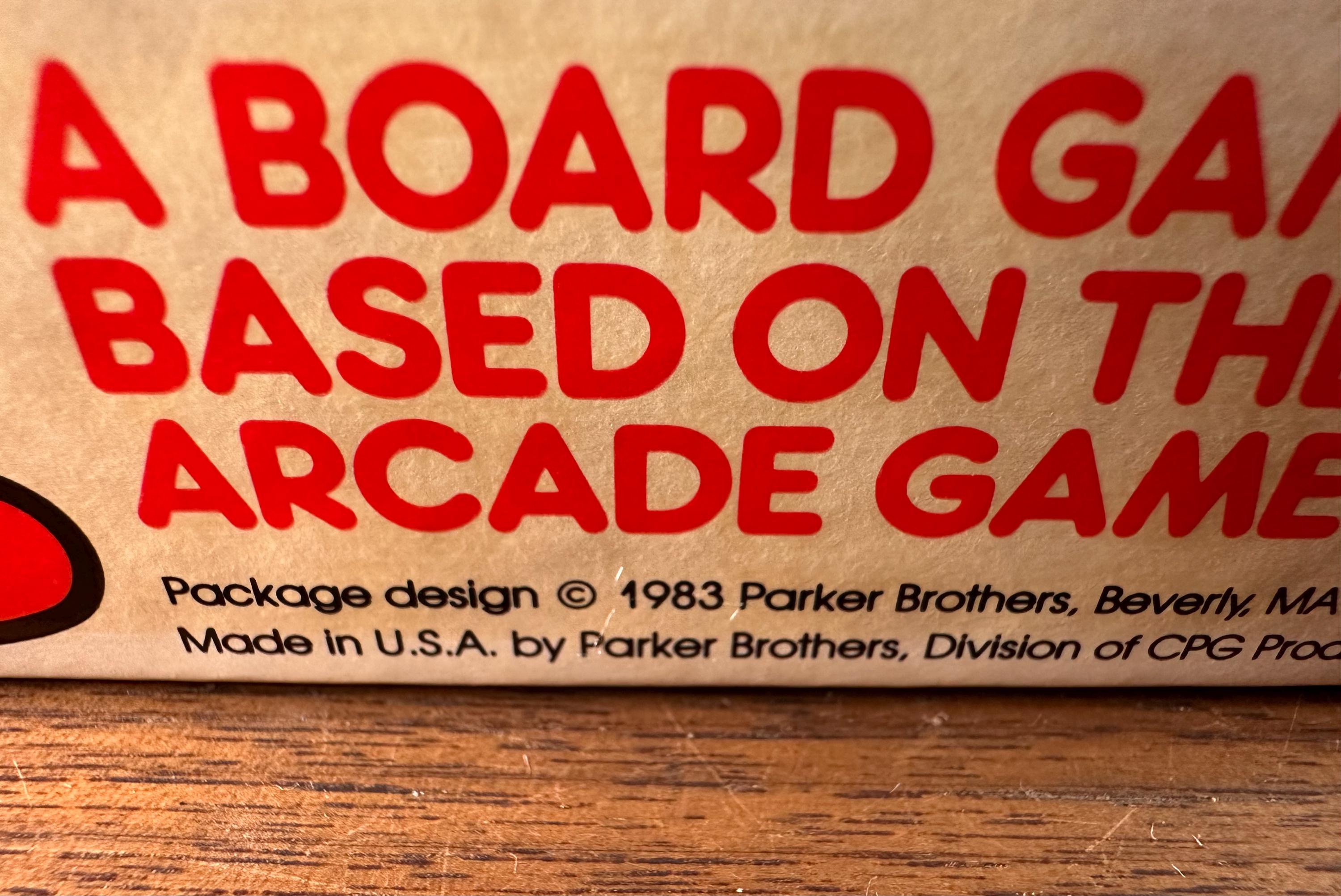 Jeu de société vintage POPEYE basé sur le jeu d'arcade 1983
