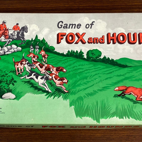 Game Of Fox And Geese Etsy
