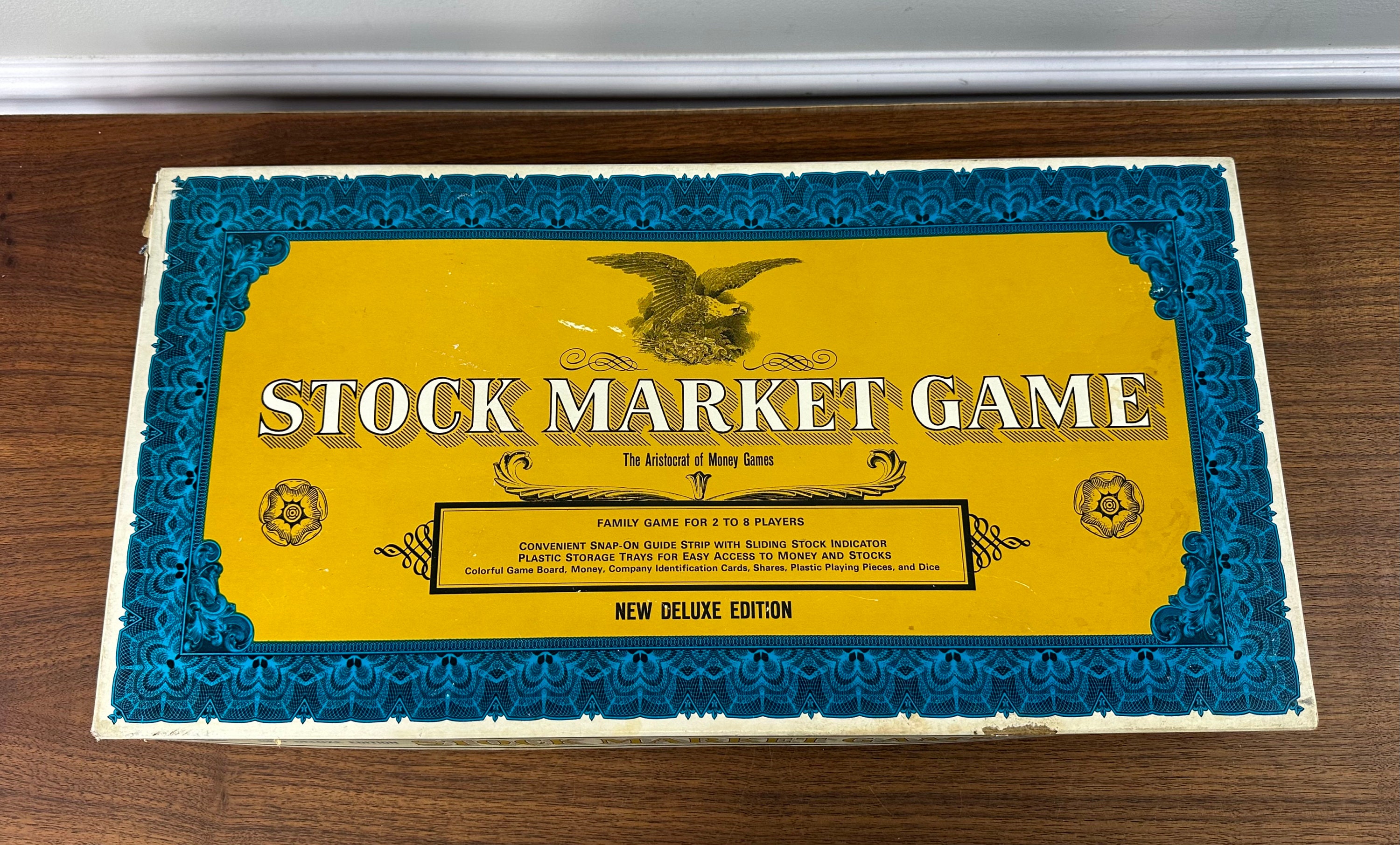 Vintage 1968 Stock Market Game by Whitman Complete picture picture