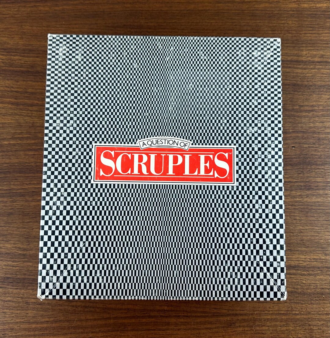 Vintage 1986 Scruples Game - A Question of Ethics - Etsy