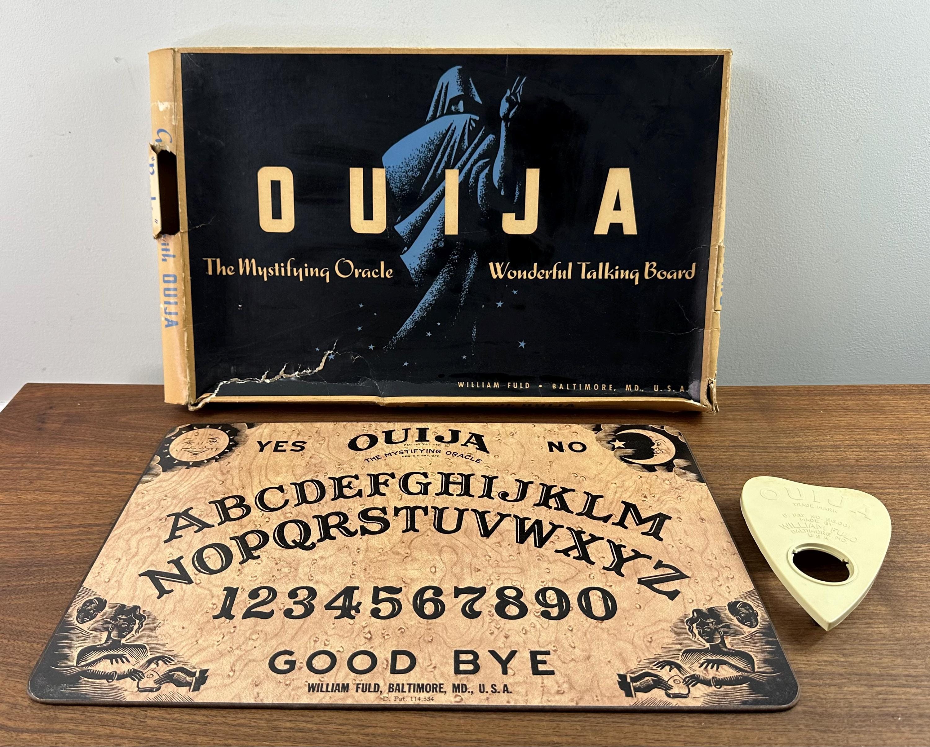 Vintage 1960s Ouija Board - William Fuld, Baltimore, Maryland