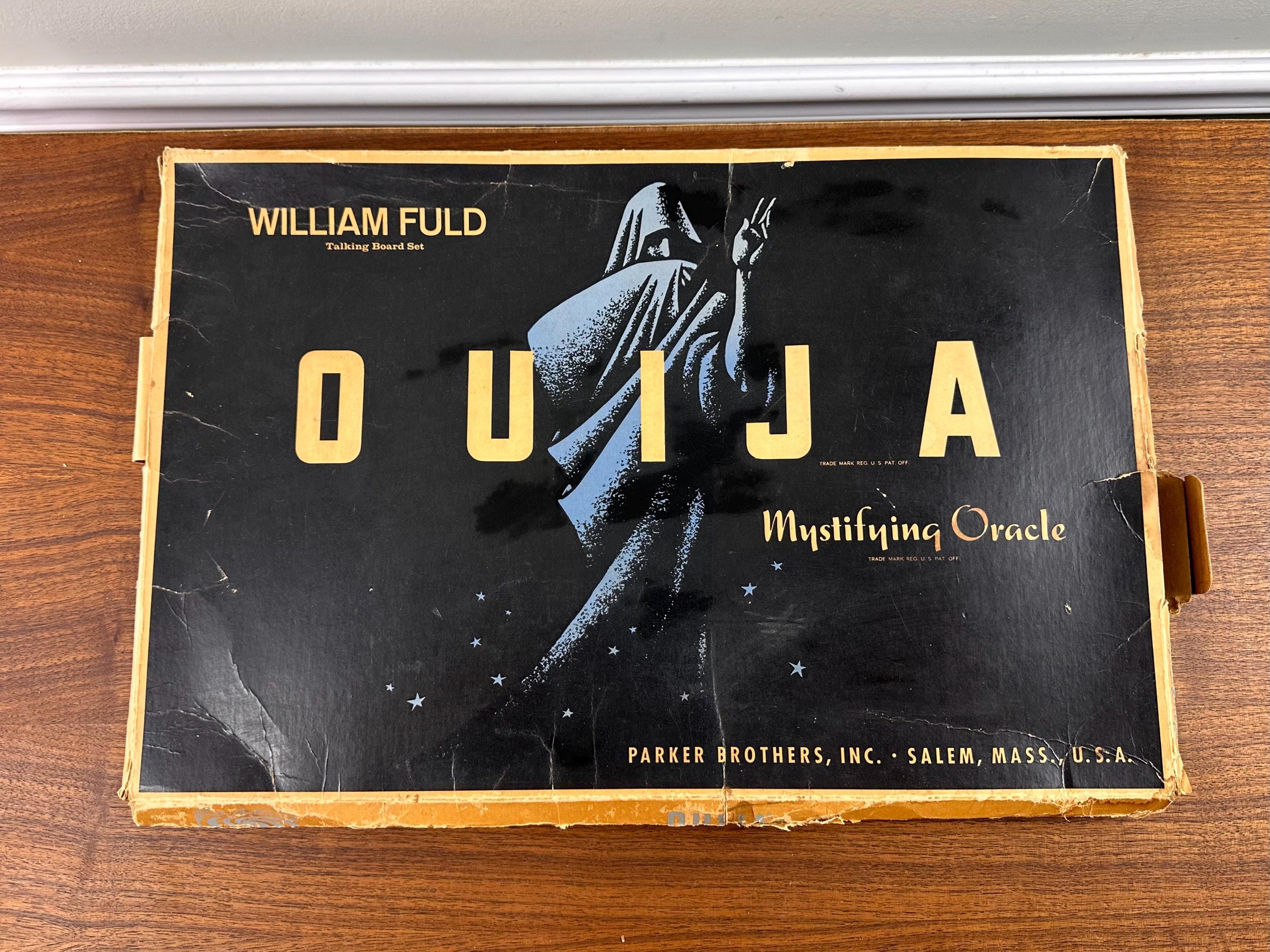 Vintage 1960s Ouija Board: Parker Brothers William Fuld Mystifying
