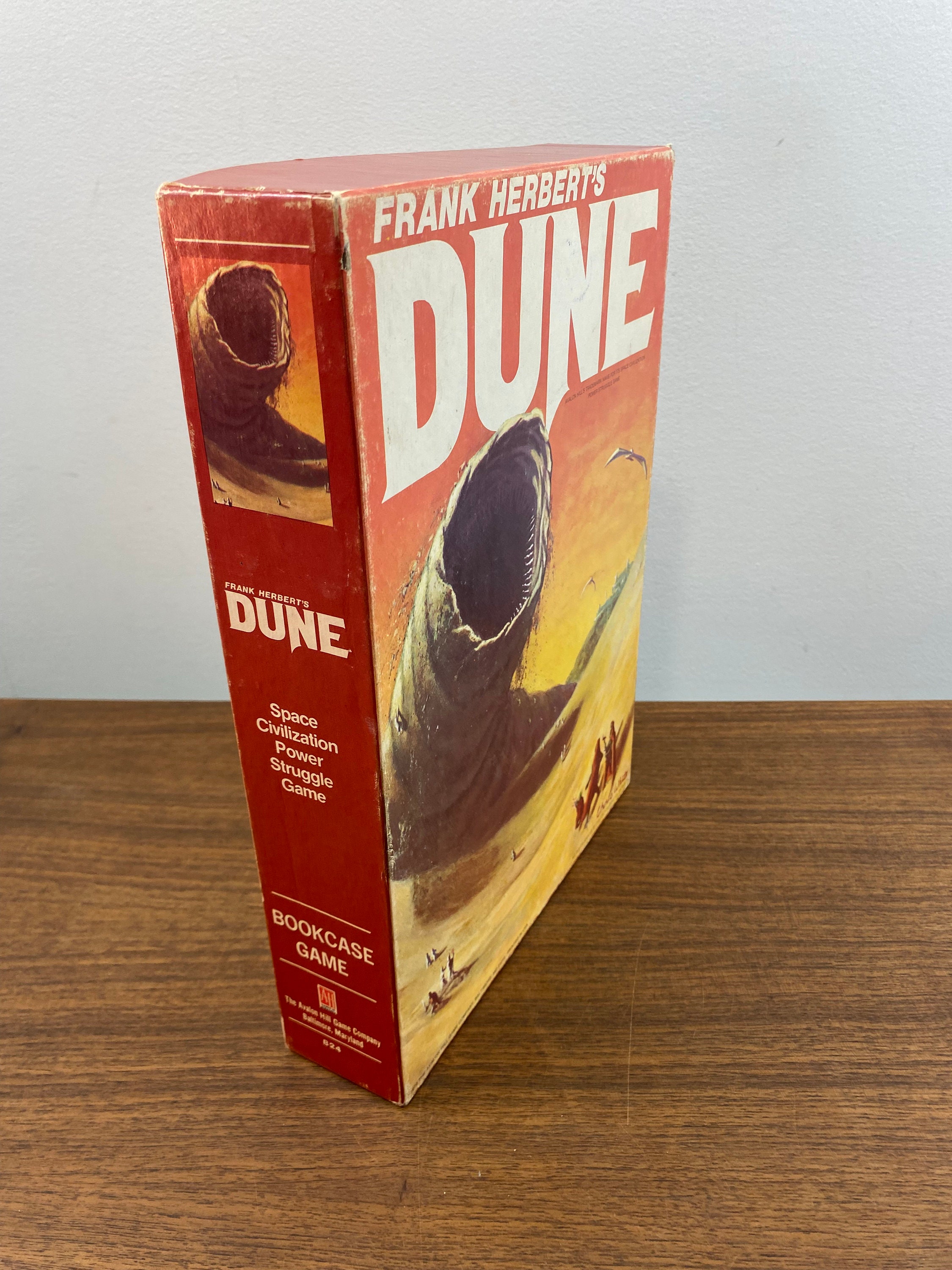 Vintage Frank Herbert's 1979 DUNE Board Game 824 Avalon Hill