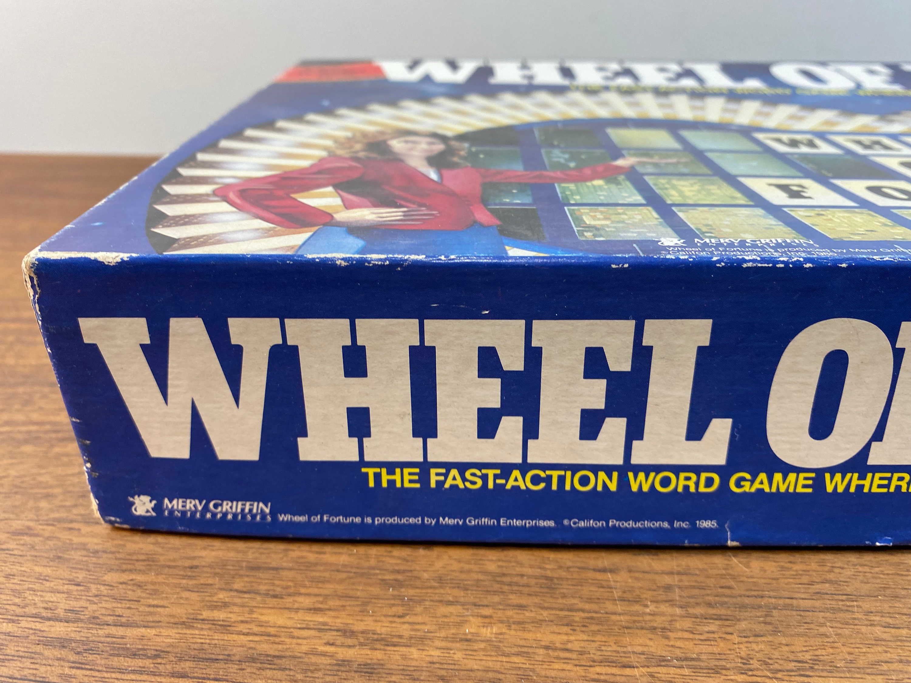 Vintage 1985 Wheel of Fortune Game - Complete Edition - Etsy