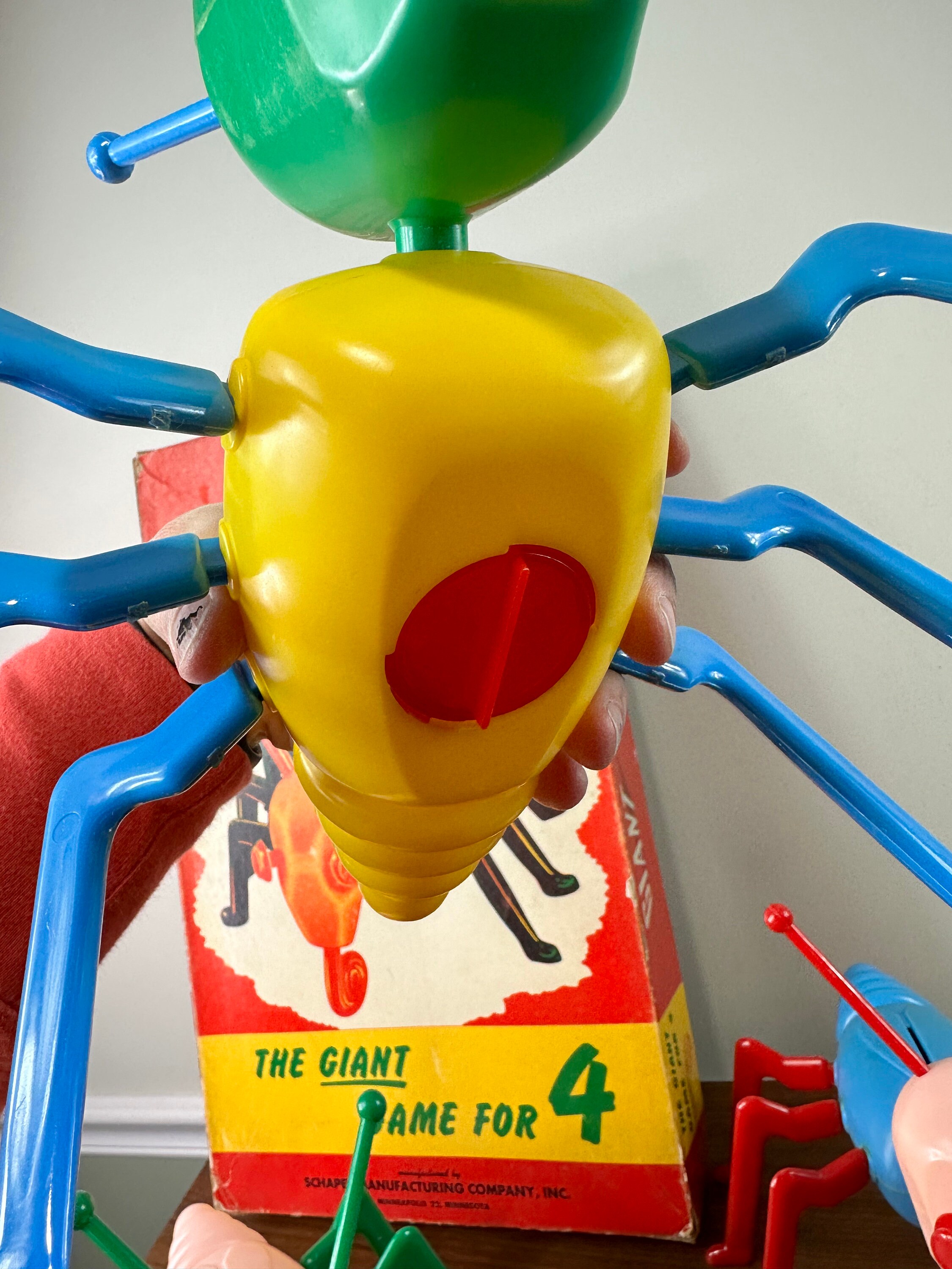 Vintage 1949 GIANT Cootie Game: Complete Set With Dreidel - Etsy