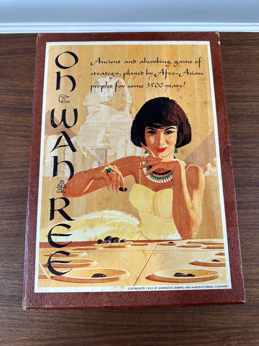 Vintage 1962 OH WAH REE Board Game 3M Bookshelf Game Etsy