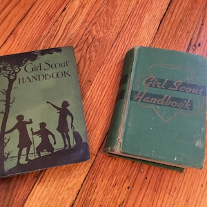 Vintage Pair of Girl Scout Handbooks 1932 and 1947