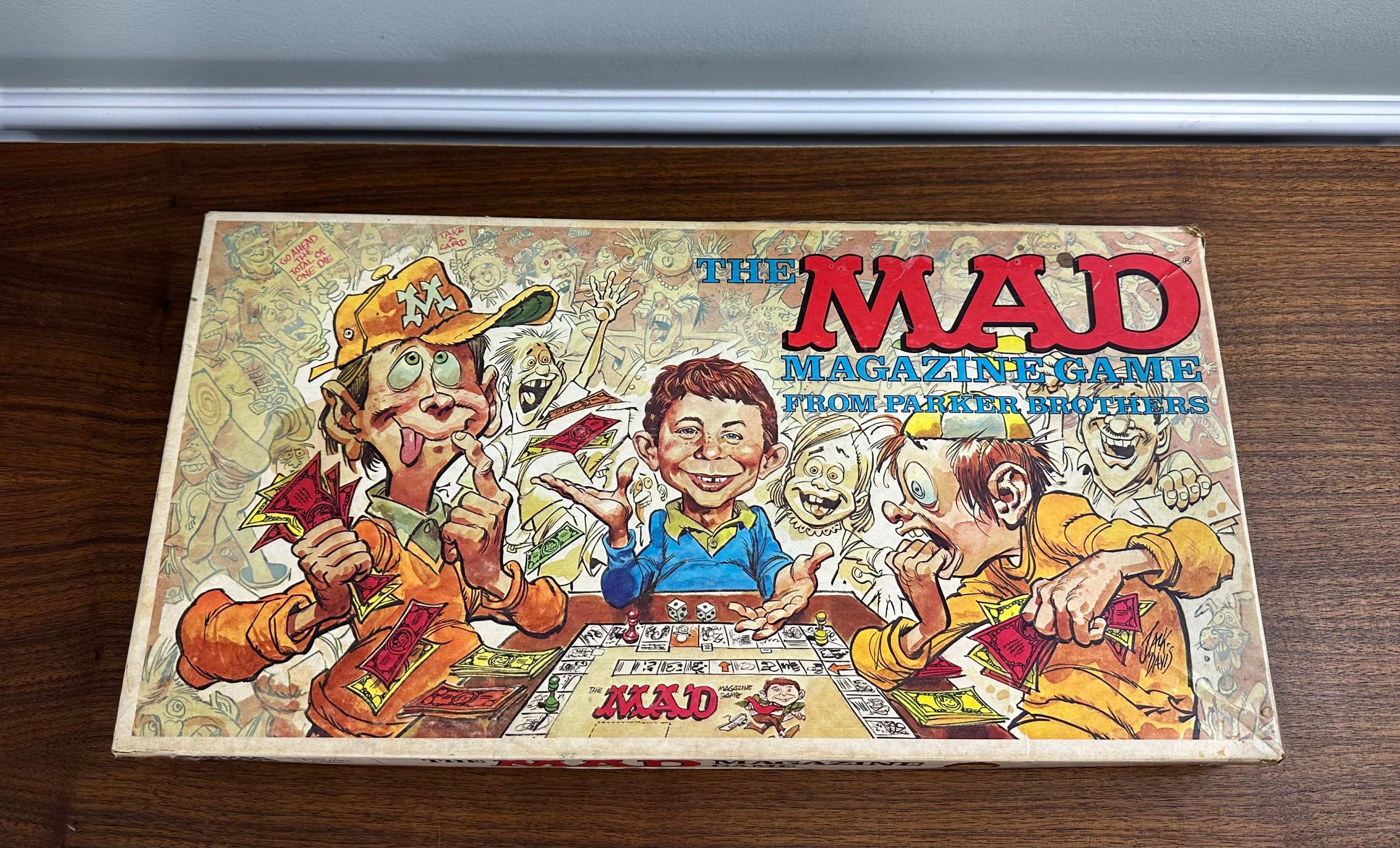 waarschijnlijk paling meten Vintage 1979 Mad Magazine Board Game From Parker Brothers - Etsy Denmark
