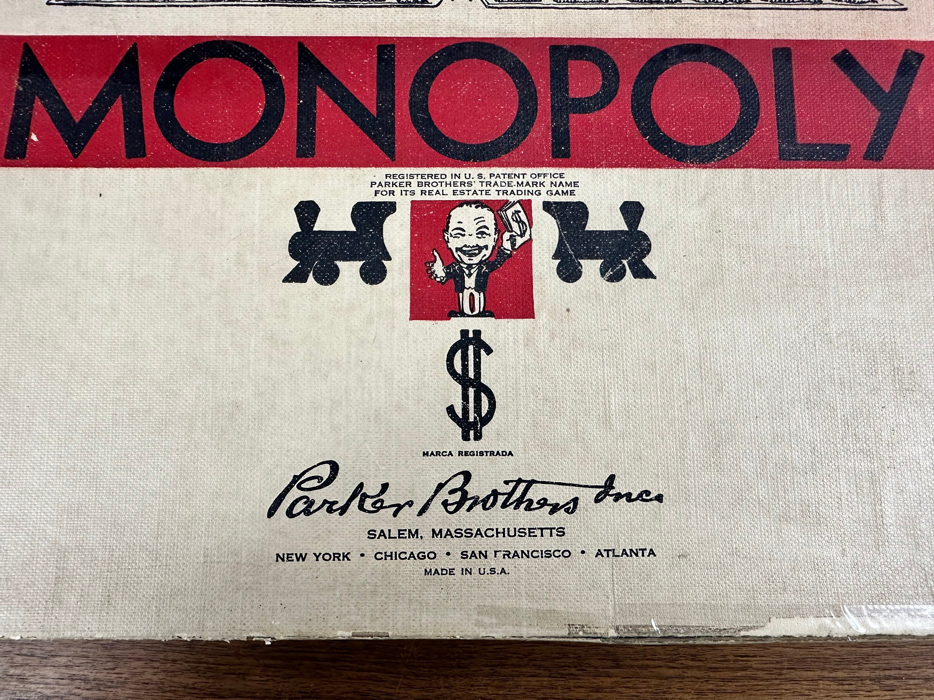 Vintage 1956 Monopoly Game - Parker Brothers No. 9 - Complete - Etsy