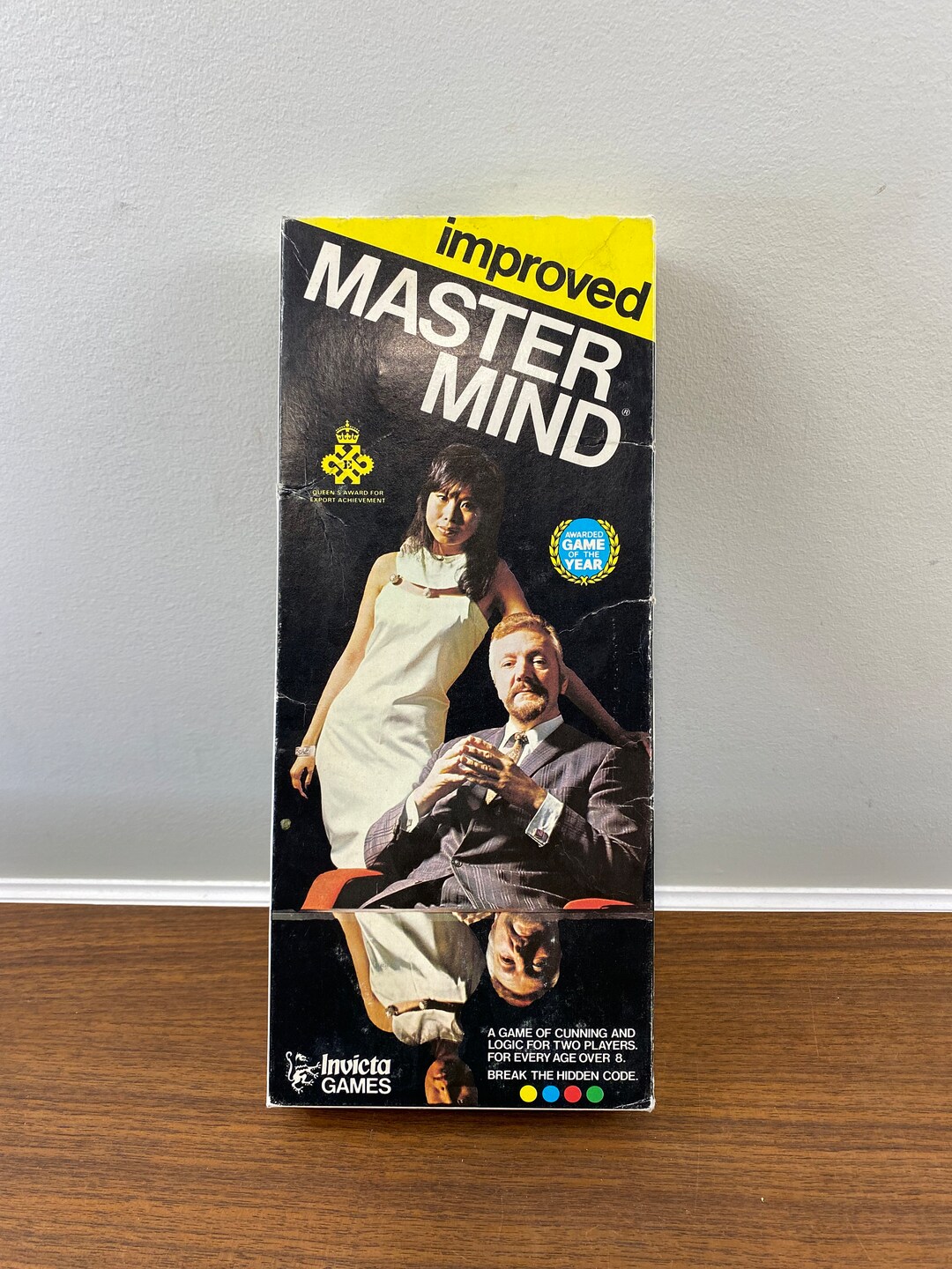 Vintage 1970s Mastermind Board Game by Invicta Complete Plenty of