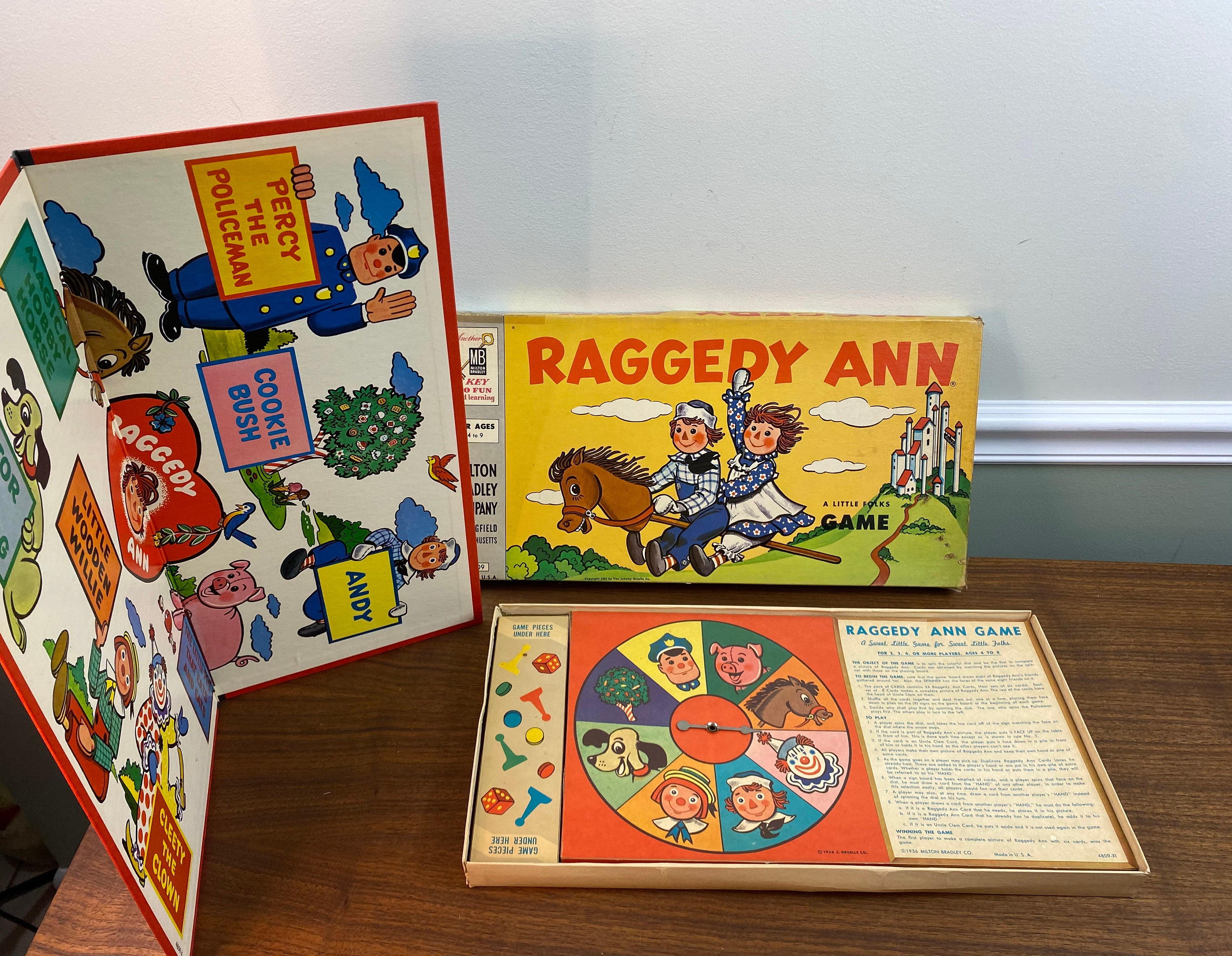 MasterPieces Kids Games - Raggedy Ann and Andy - Rummy Junior Card Game 