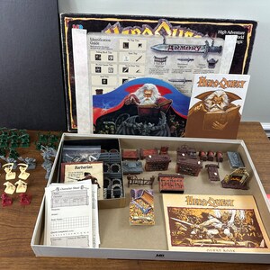 HeroQuest - Jeu De Société MB - Édition 1990 - Complet - Occasion