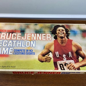 Vintage 1979 Bruce Jenner Decathlon Game by Parker Brothers - Complete