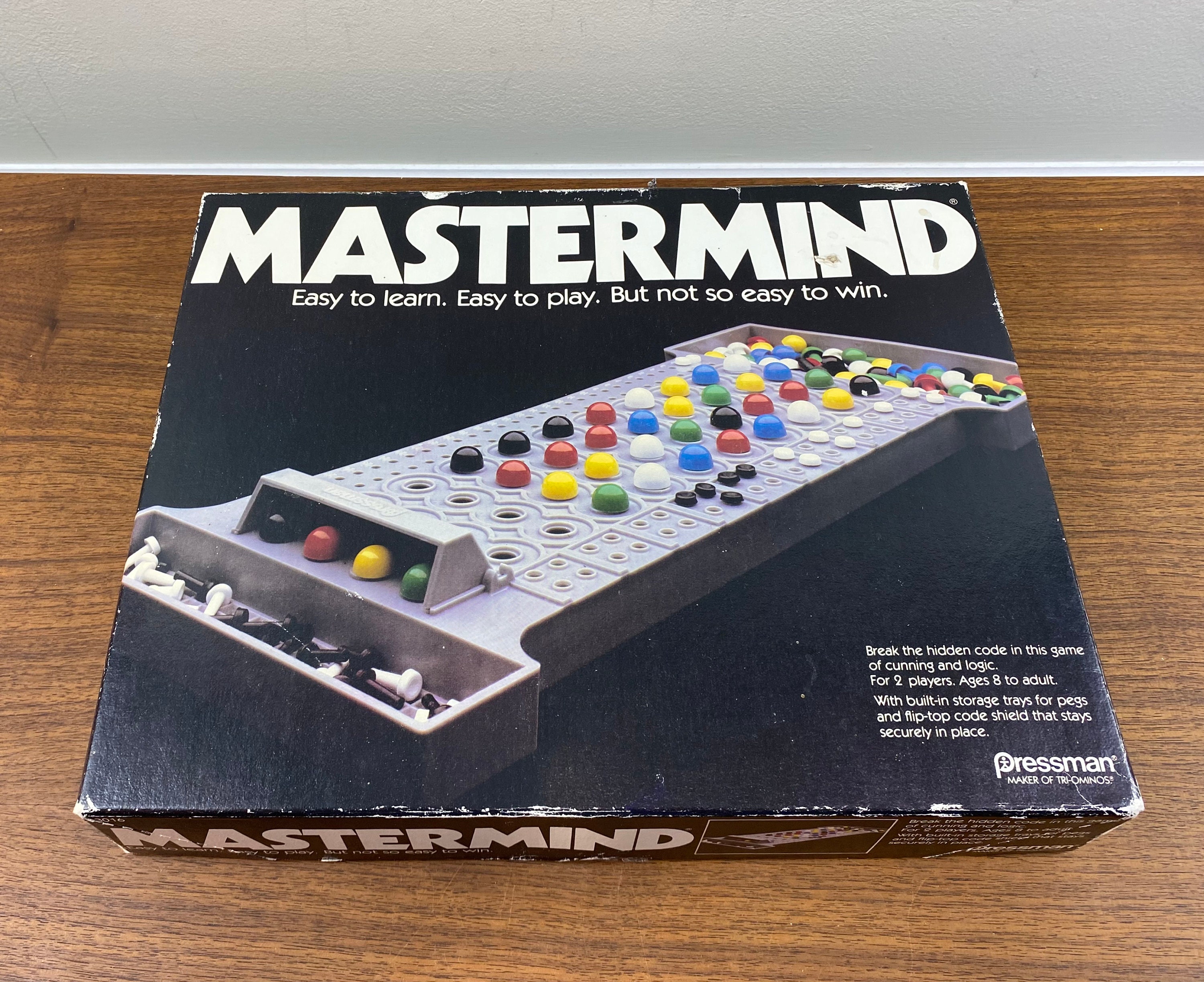 Vintage 1981 Mastermind Board Game - Complete