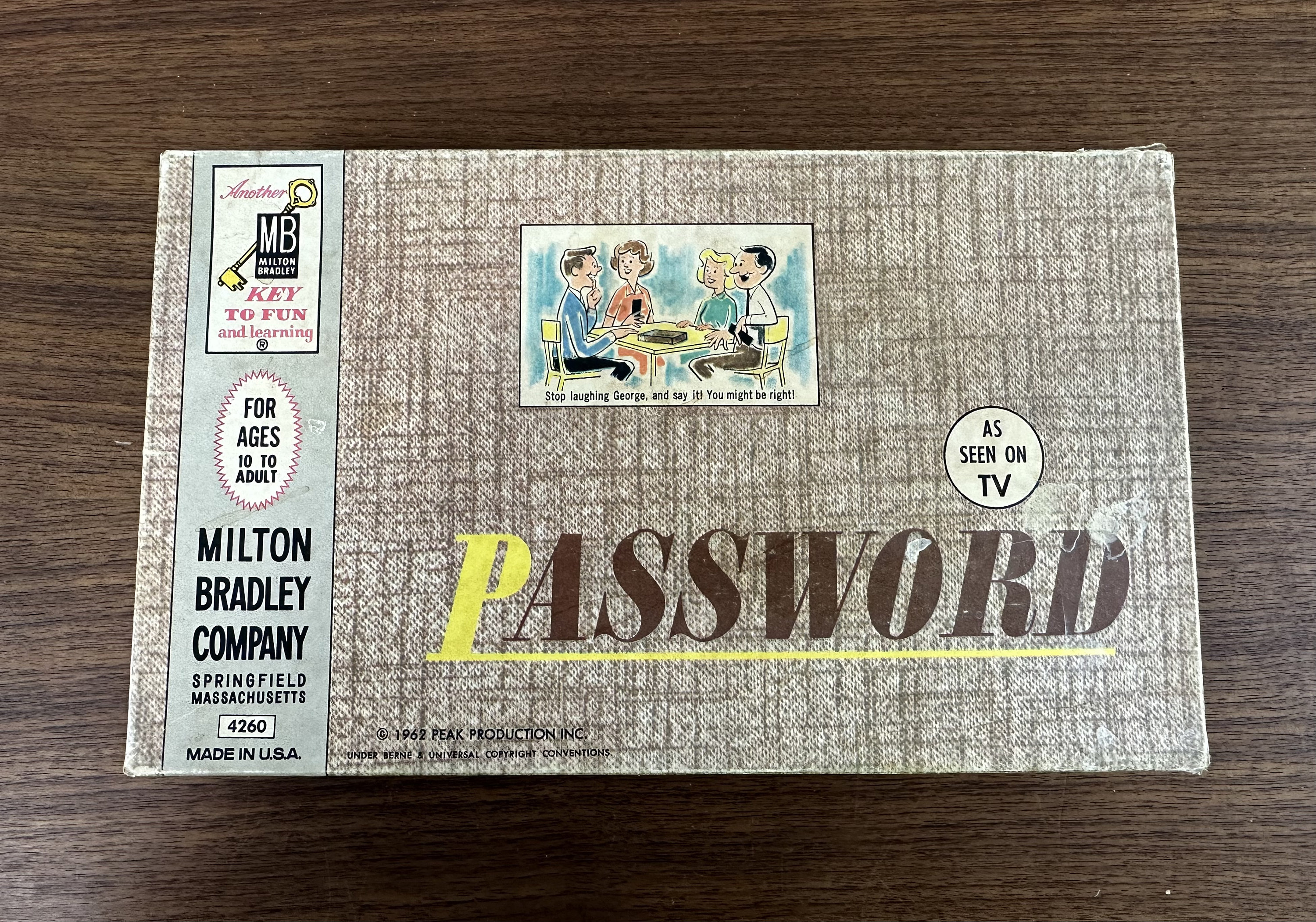 Password: Volume Two [VINTAGE 1962 GAME] by Milton Bradley Company