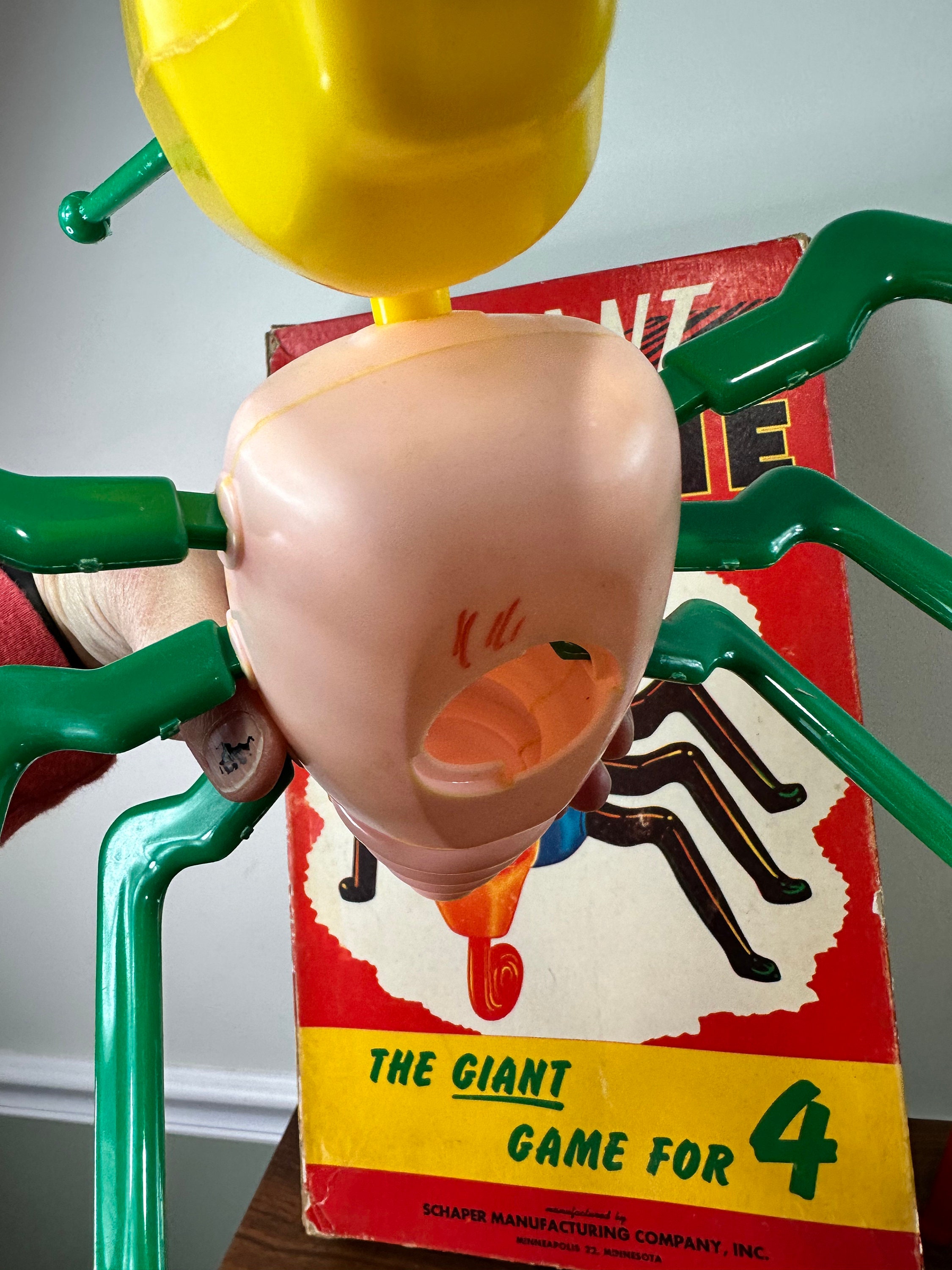 Vintage 1949 GIANT Cootie Game: Complete Set With Dreidel - Etsy